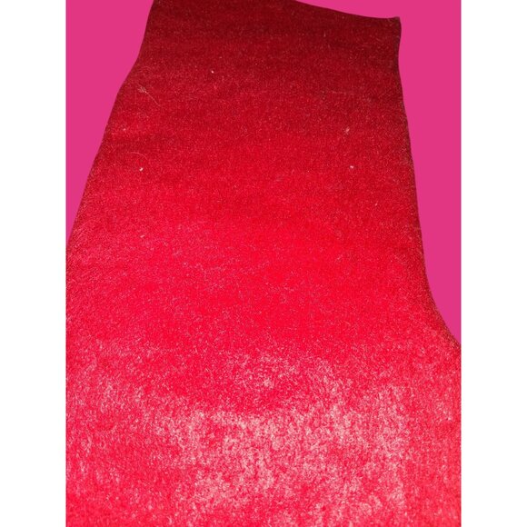 Personalized Needlepoint Christmas Stocking Santa Toys Red Backing John" Embroid - Picture 6 of 8